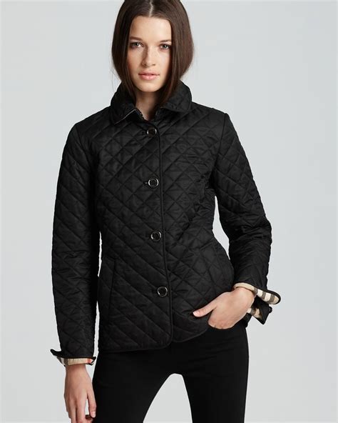 Burberry Brit Fitted Quilted Copford Jacket Women 